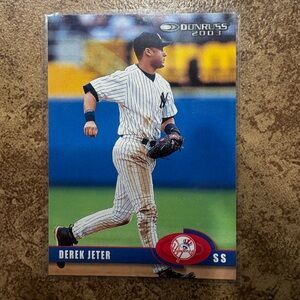 2003 Donruss Derek Jeter #154 SAMPLE Promo Card New York Yankees